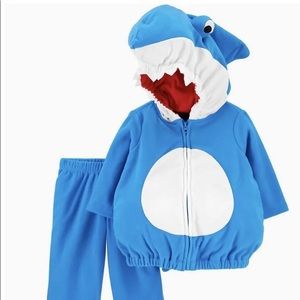 Shark Halloween Costume Baby Size 12 months Boys or Girls Carter’s NWT